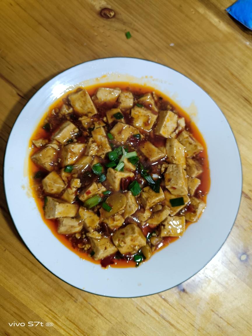 超级简单的烧豆腐的做法