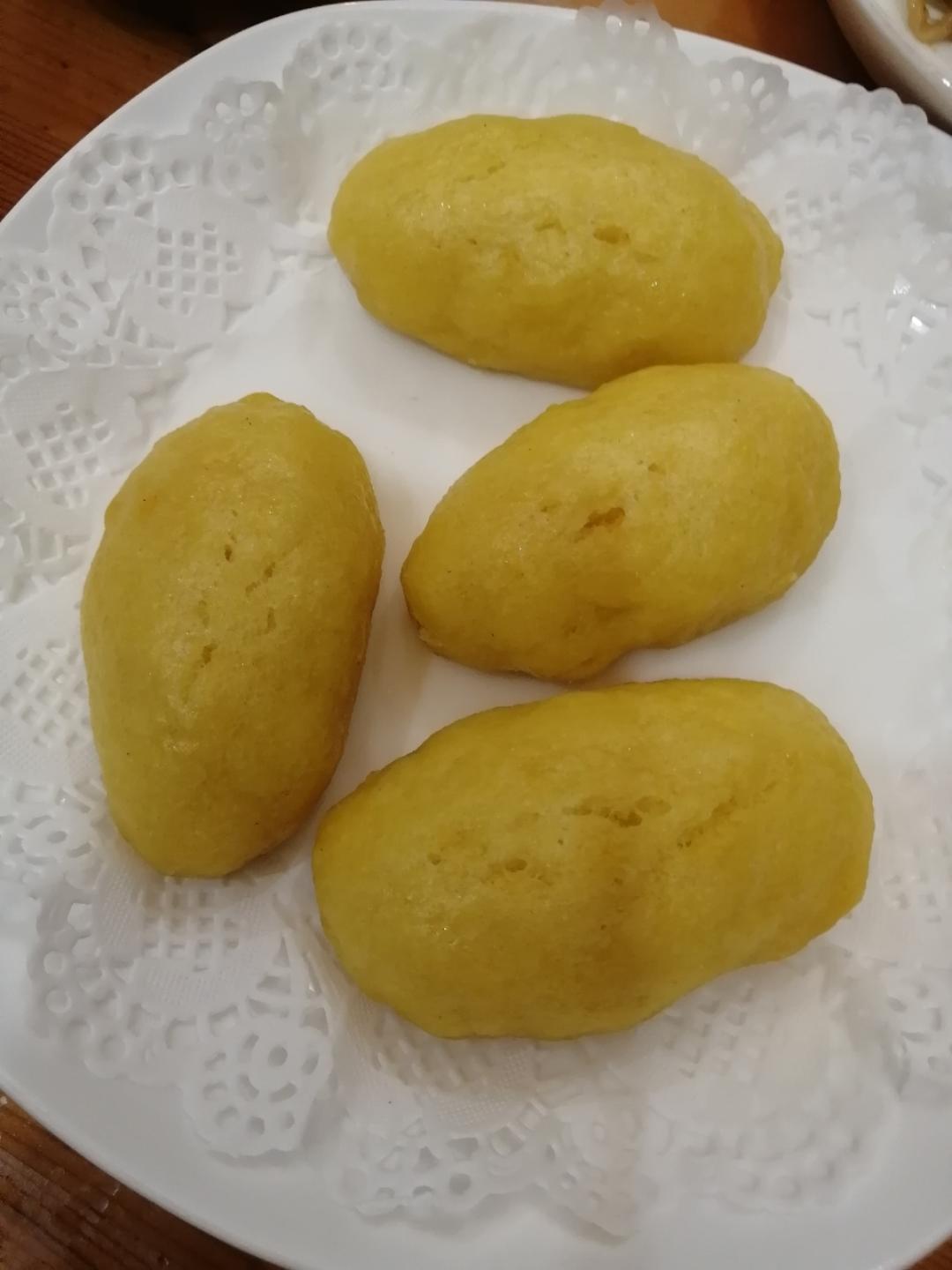 粗粮细吃‼️喧软香甜的奶香玉米棒锅贴‼️