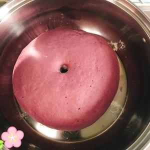 紫薯玫瑰花馒头的做法 步骤5