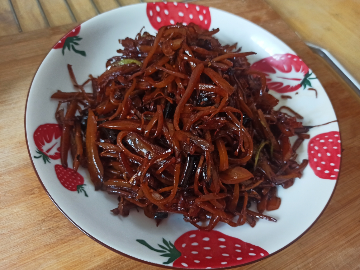 炒辣疙瘩咸菜的做法