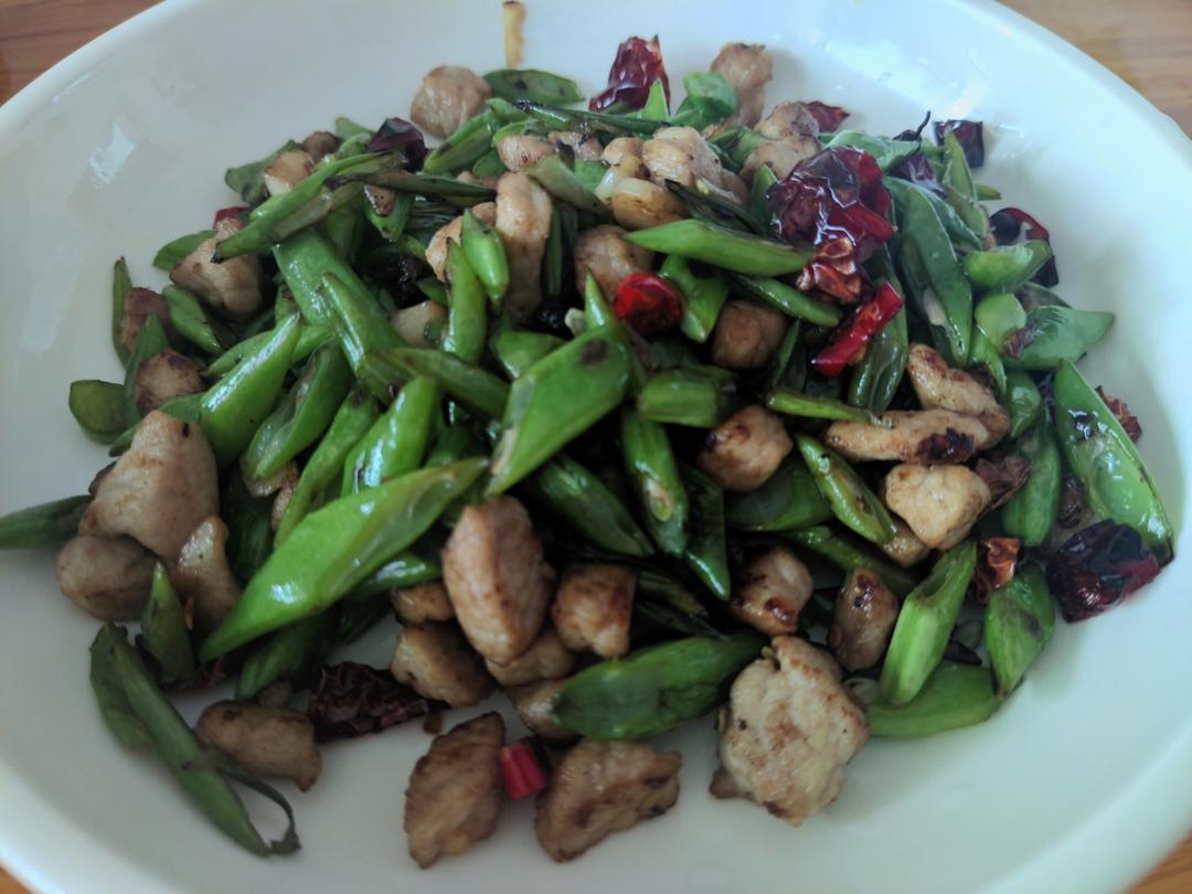 豆角炒肉