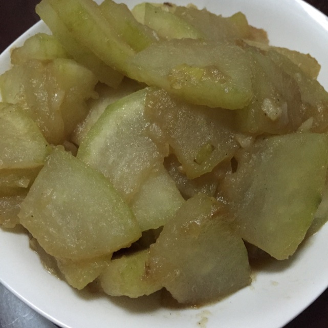 蚝油焖冬瓜