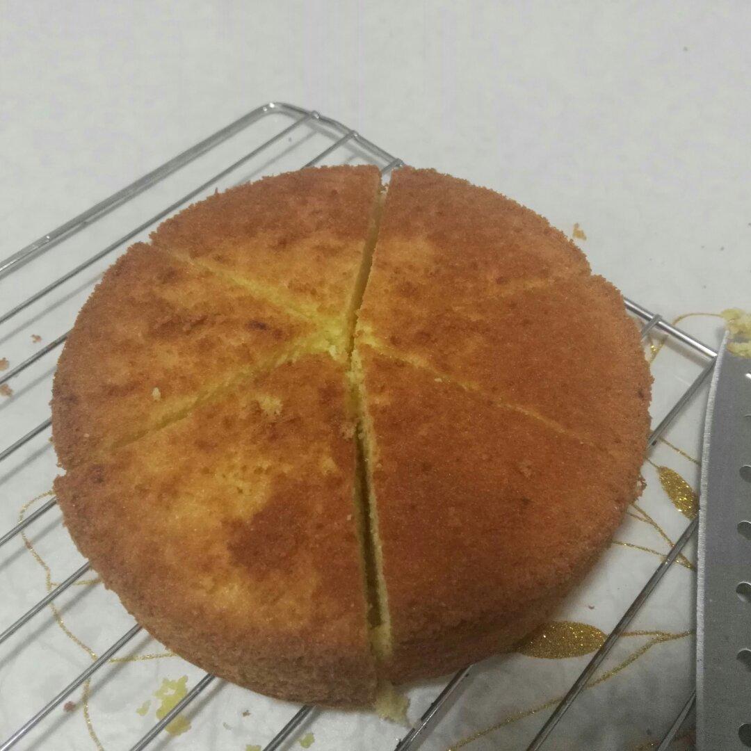 六寸戚风蛋糕