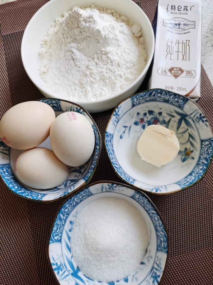 纯奶手撕吐司的做法 步骤1