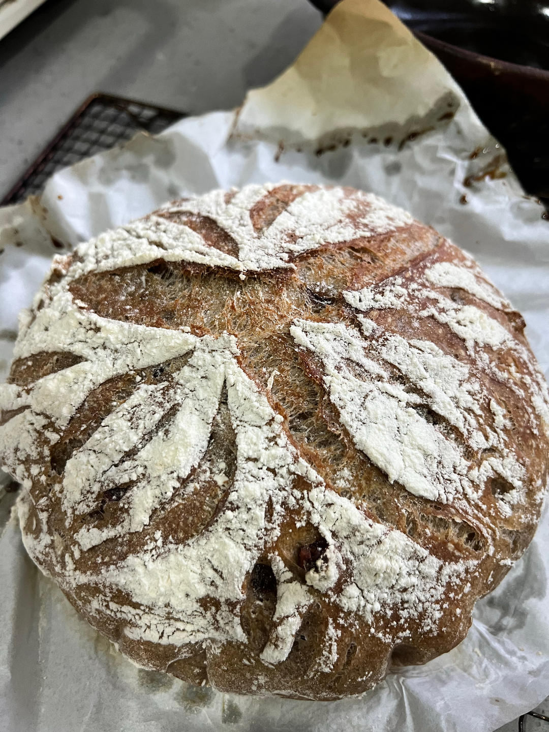 欧包的秘密（免揉/大孔洞/核桃/超简单）