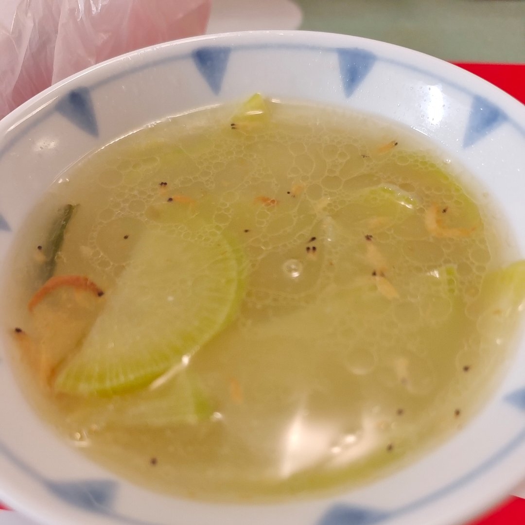 虾皮青萝卜汤