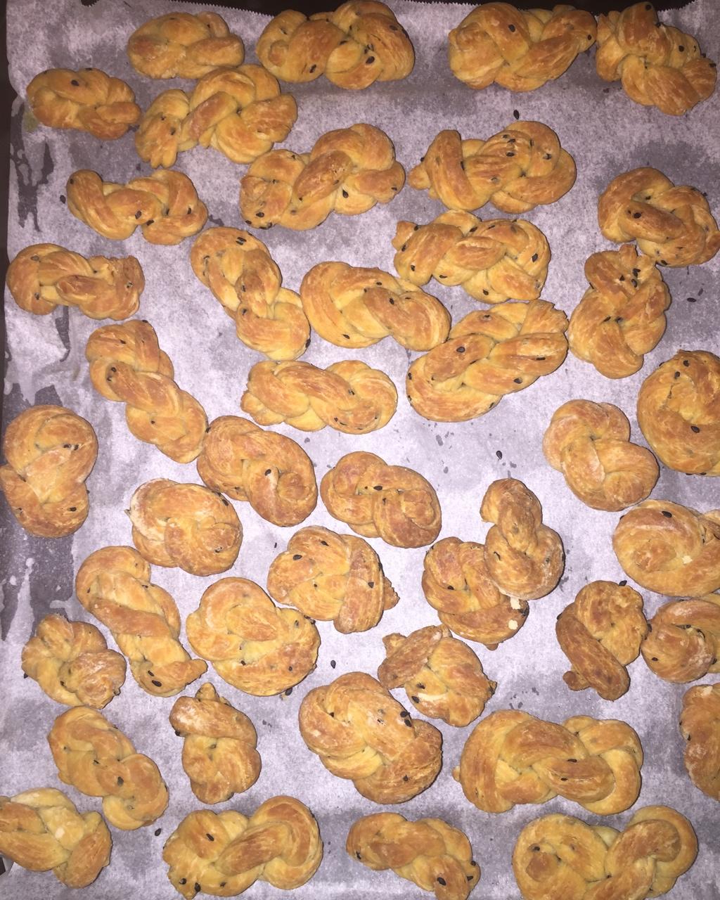不用油炸的香酥小麻花