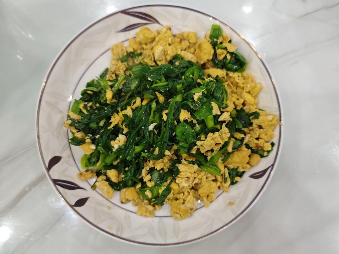 韭菜炒鸡蛋——三分钟快手下饭菜 掌握火候的秘诀