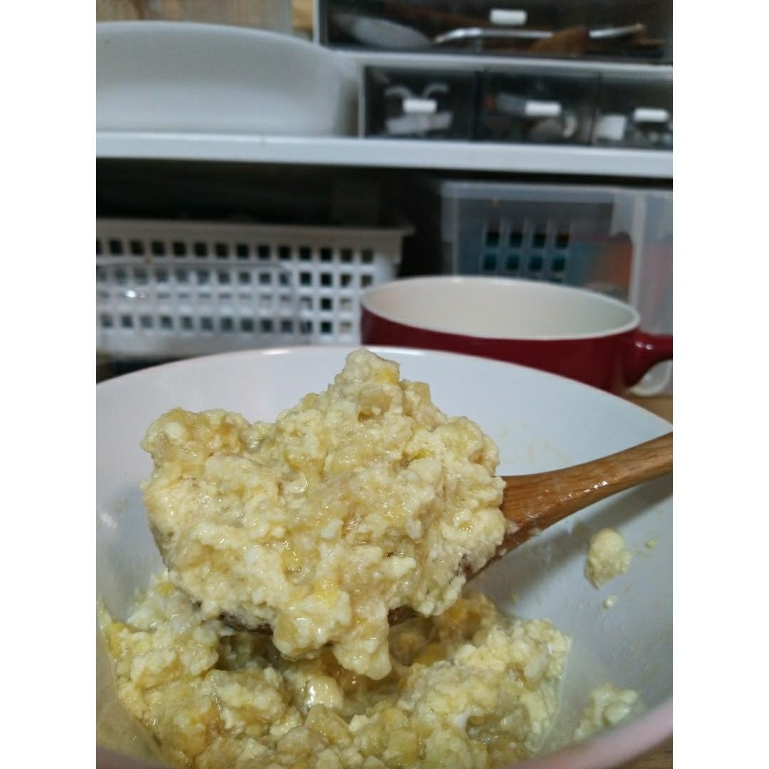 香蕉燕麦蛋糕（快手微波炉版）