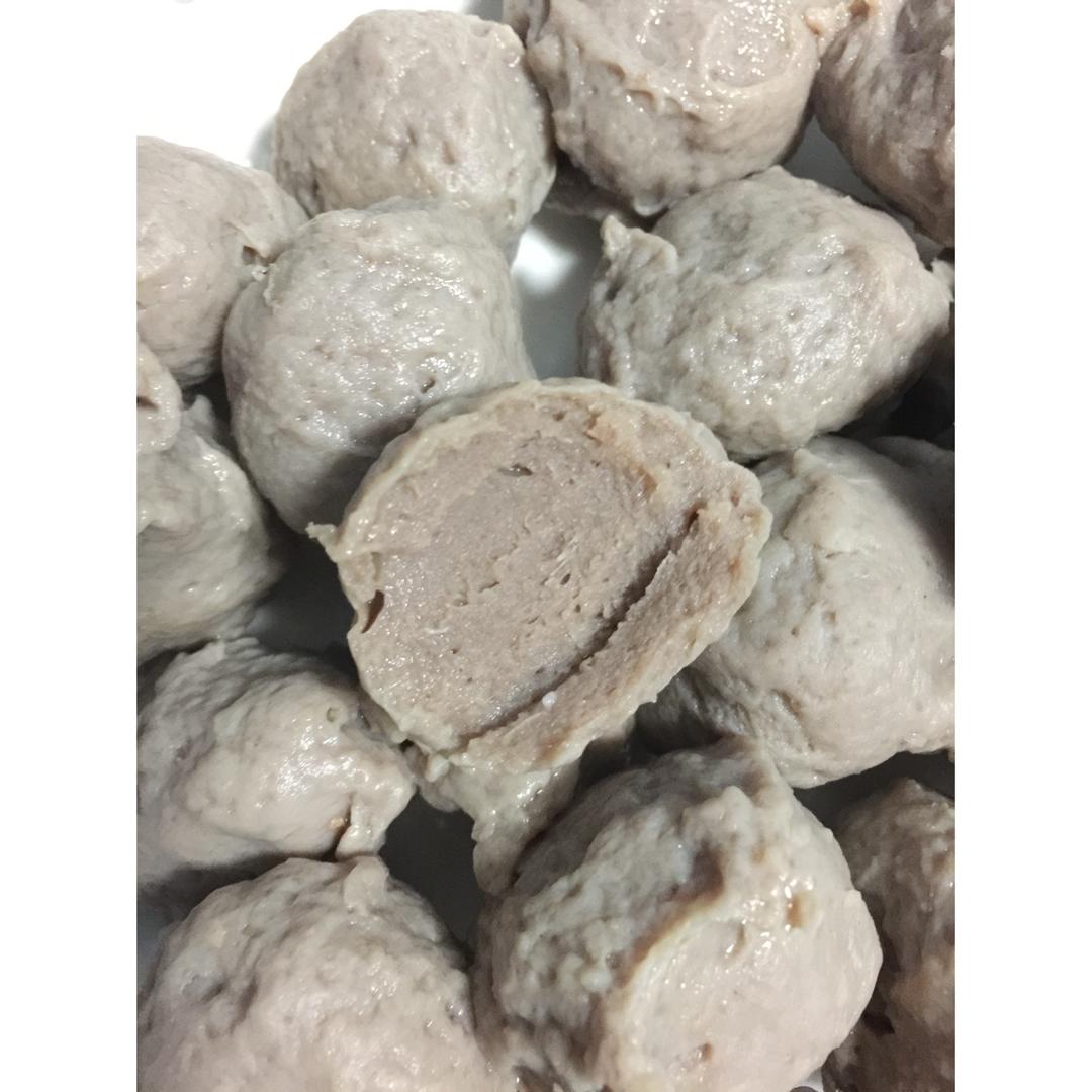 牛肉丸汤（手工自制）《系列五》