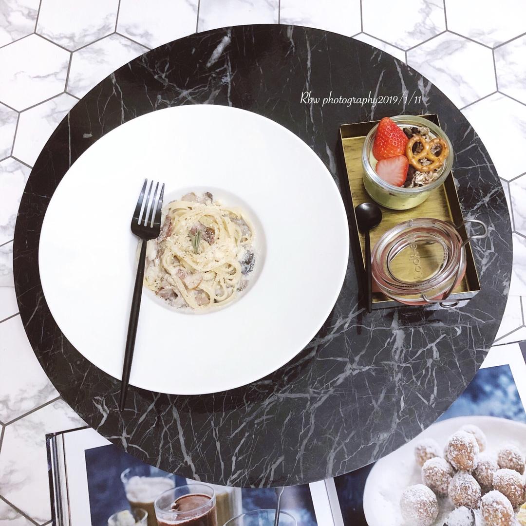 奶油培根意大利面