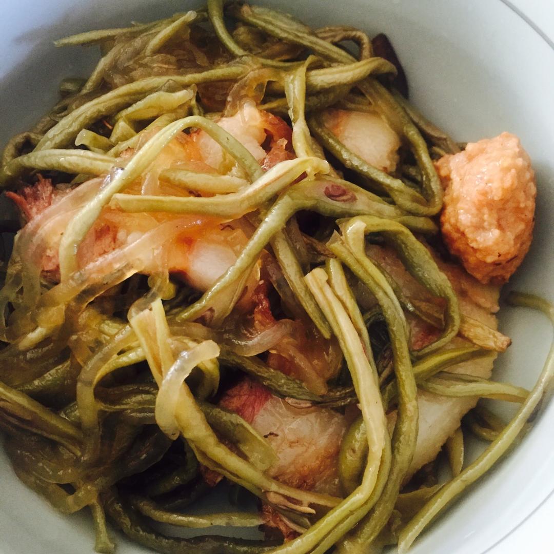 红烧排骨干豆角炖粉条