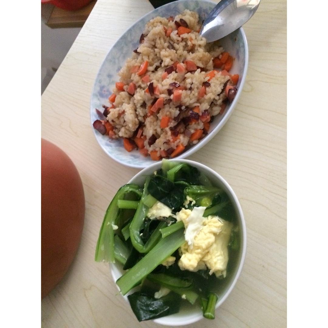 青菜蛋汤