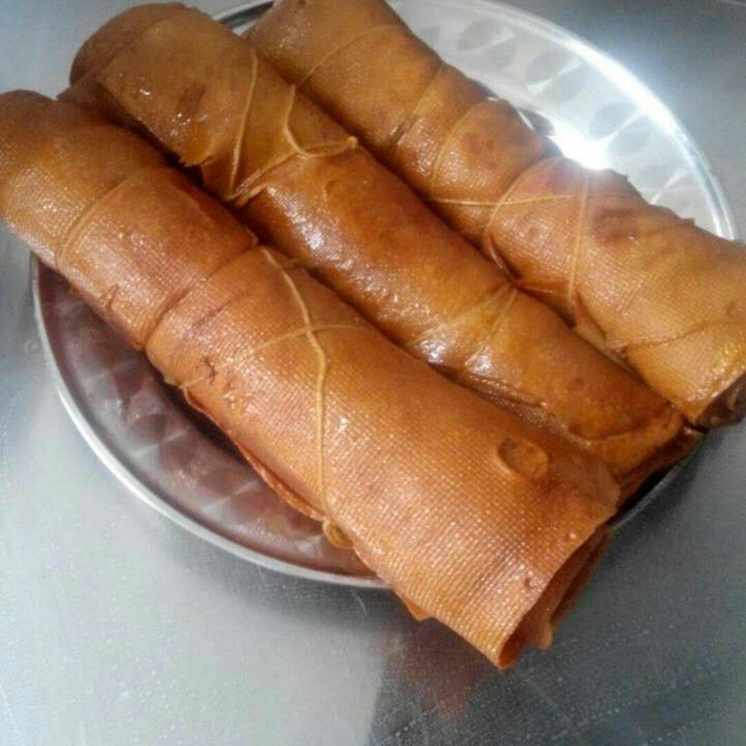 盐110做的堂妈教你做香辣豆皮卷