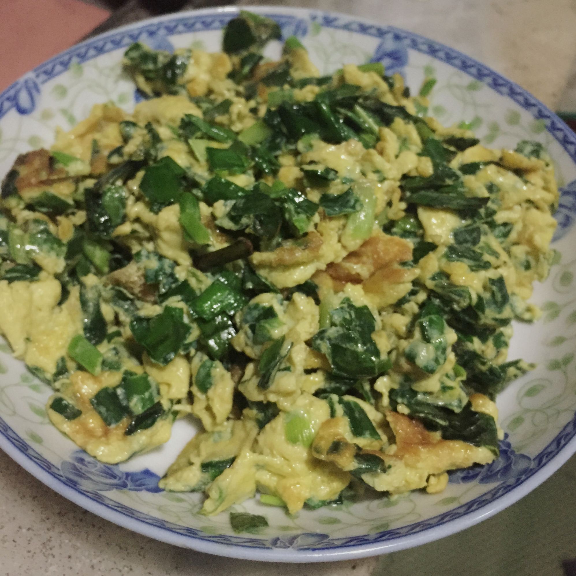 韭菜炒蛋