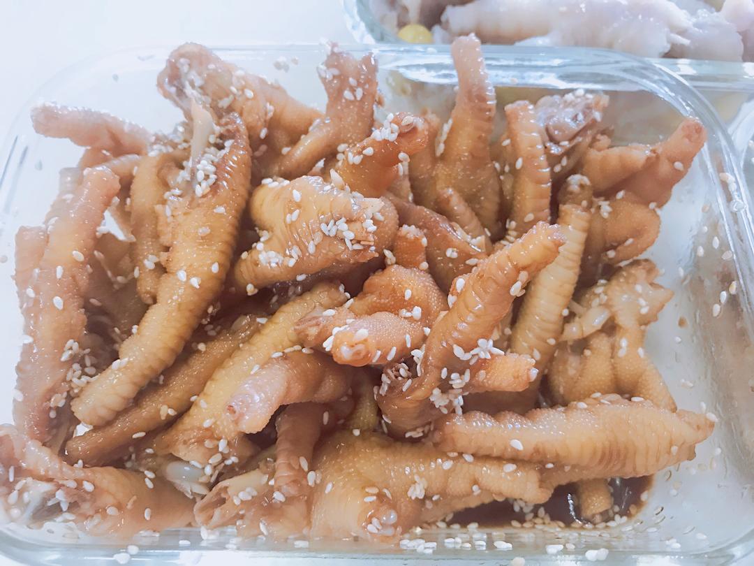麻油鸡爪的做法