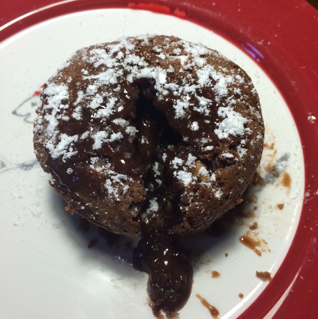 零基础巧克力熔岩蛋糕（1只量）