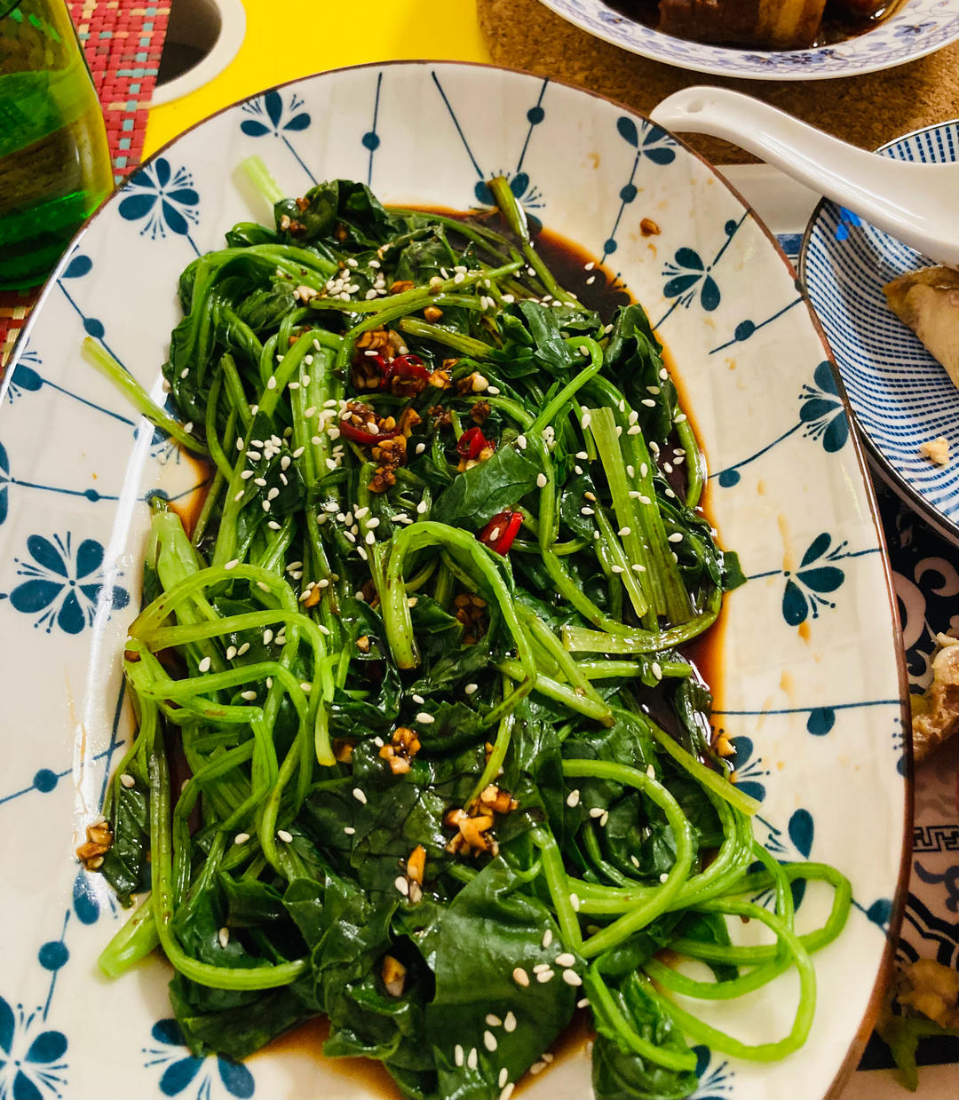 [减肥食谱] 凉拌菠菜