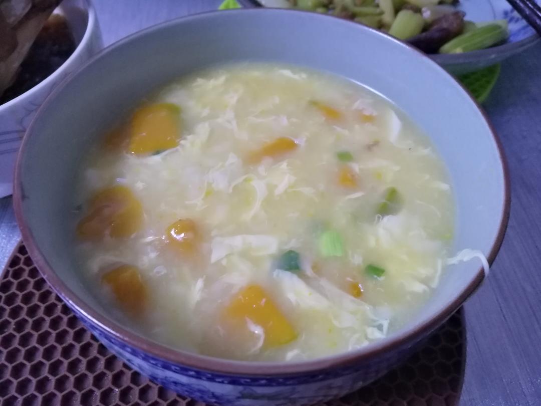 南瓜疙瘩汤