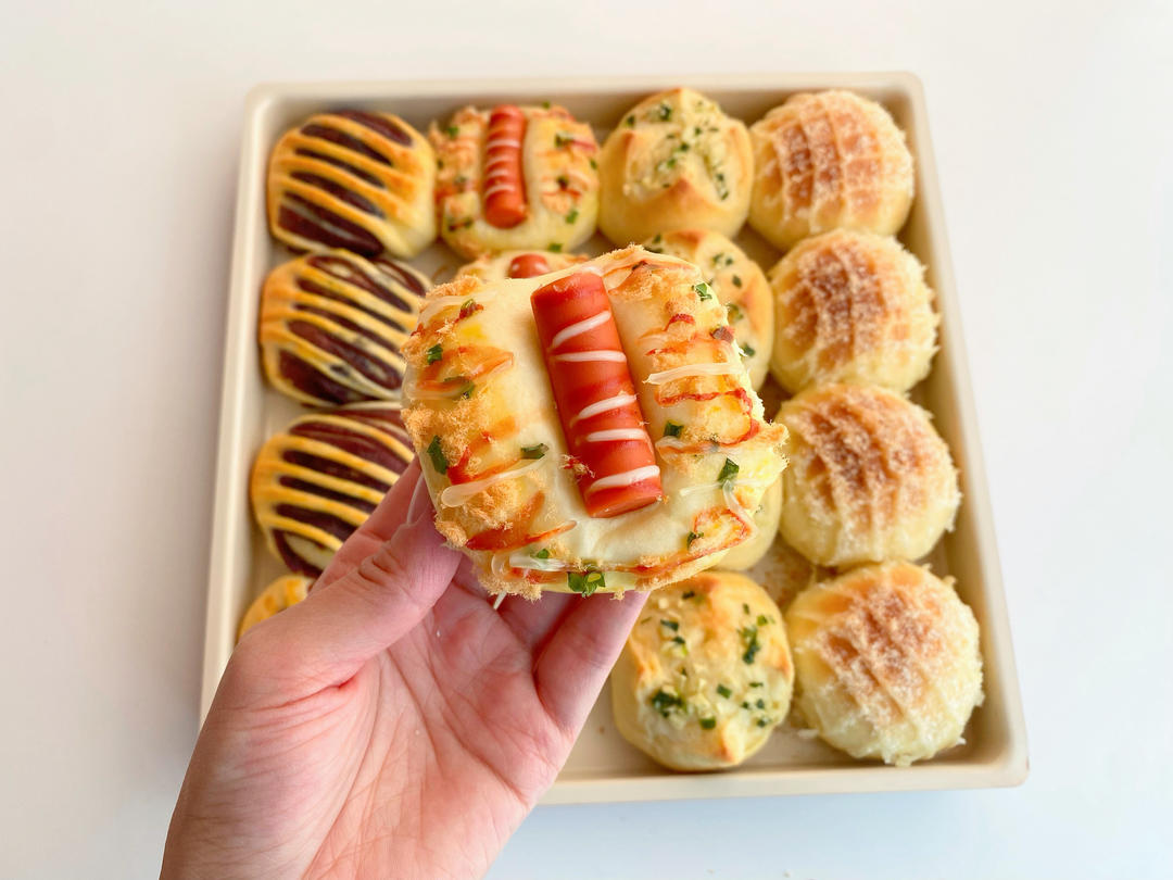 纯奶手撕吐司的做法 步骤1