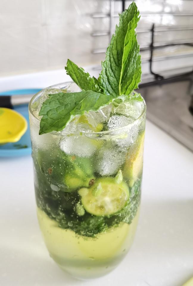 超简单·家庭自制青柠mojito
