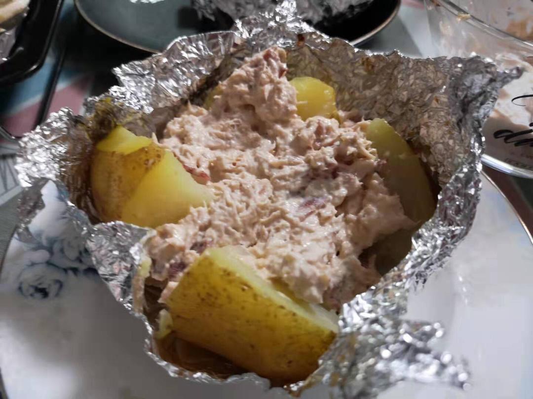Jacket Potato/Baked Potato 英式焗土豆（烤箱版）