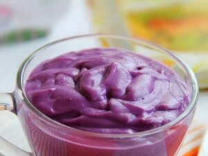 奶香紫薯糊
（6个月以上婴儿辅食）的做法