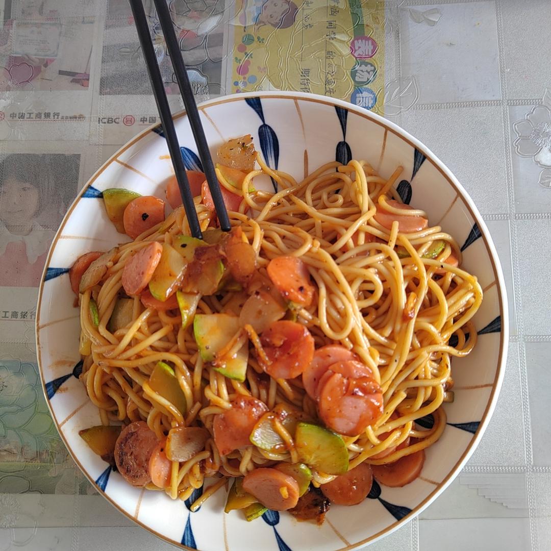 好吃到舔盘🔥那不勒斯风味意面