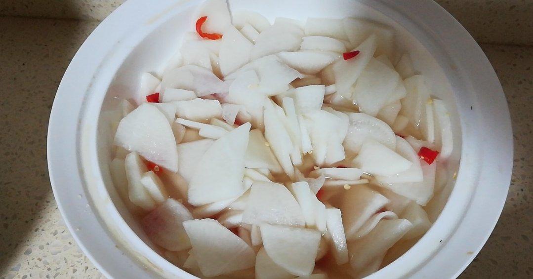 腌酸辣萝卜