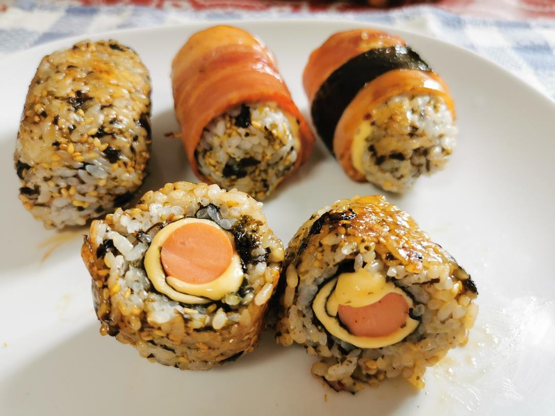好吃到爆❗️一口沦陷的爆浆流心热狗饭团