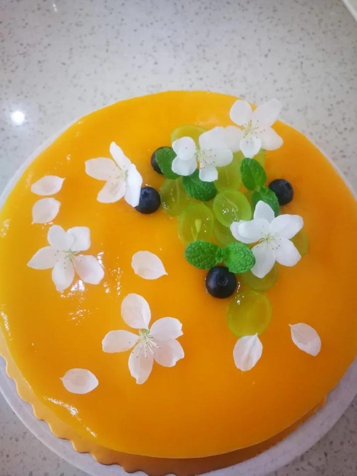 夏日清凉慕斯蛋糕🍃