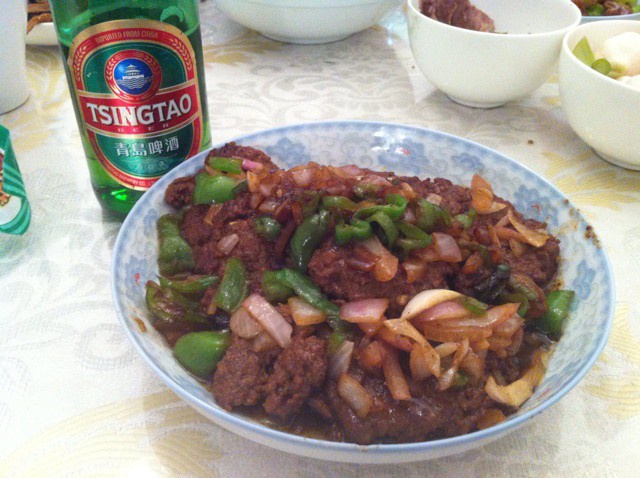 啤酒牛肉饼