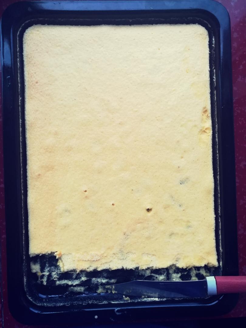 快手葡萄干蛋糕卷