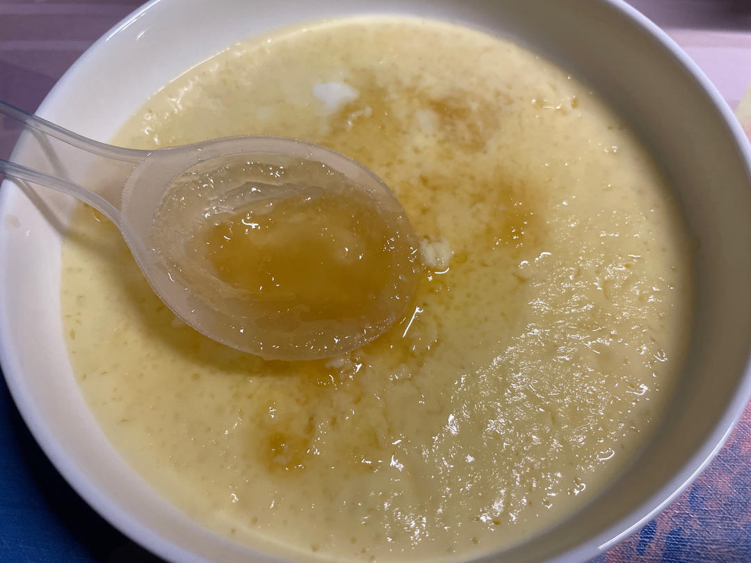 牛奶蒸鸡蛋（奶粉版）