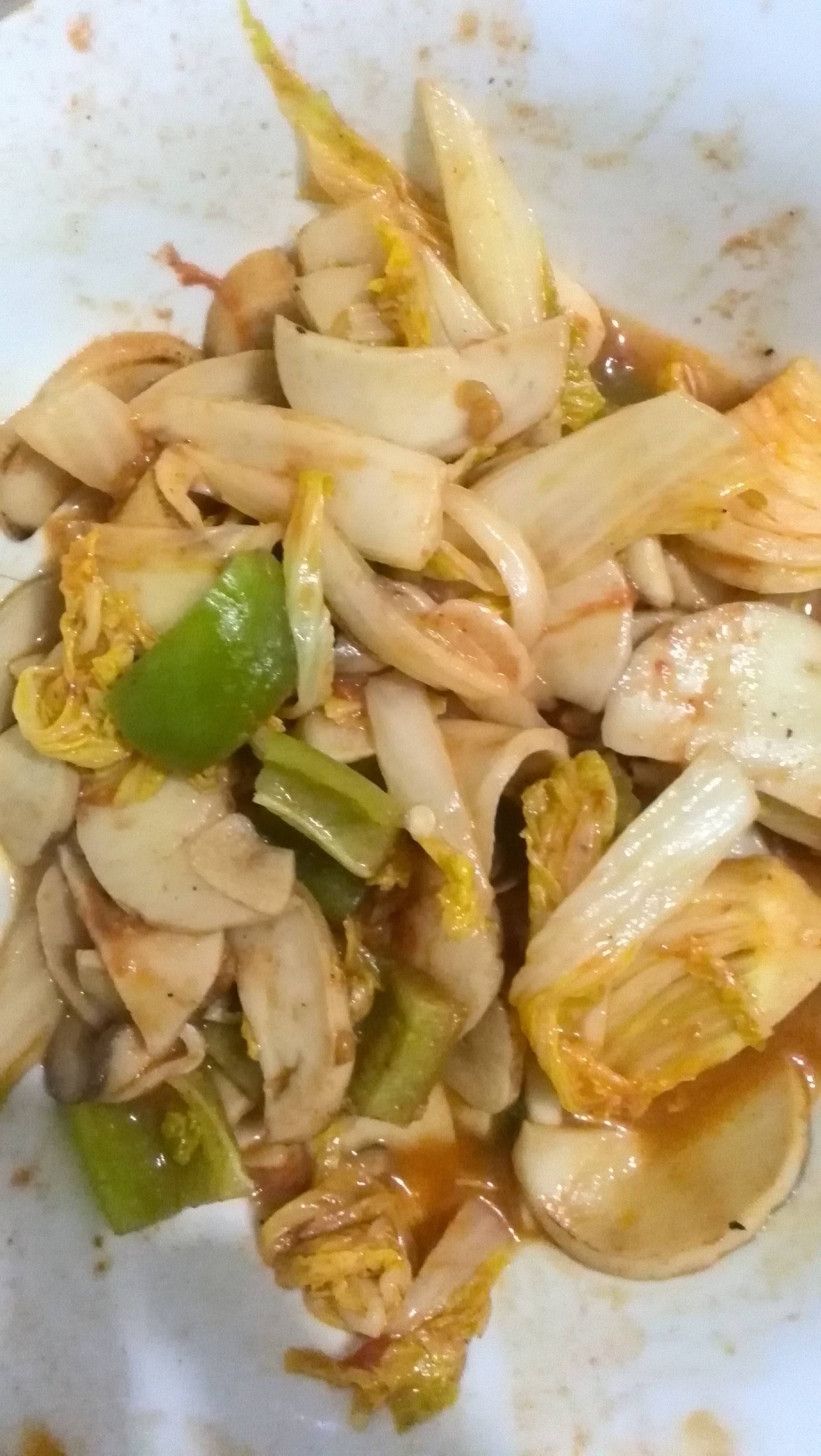 番茄炒鸡腿菇