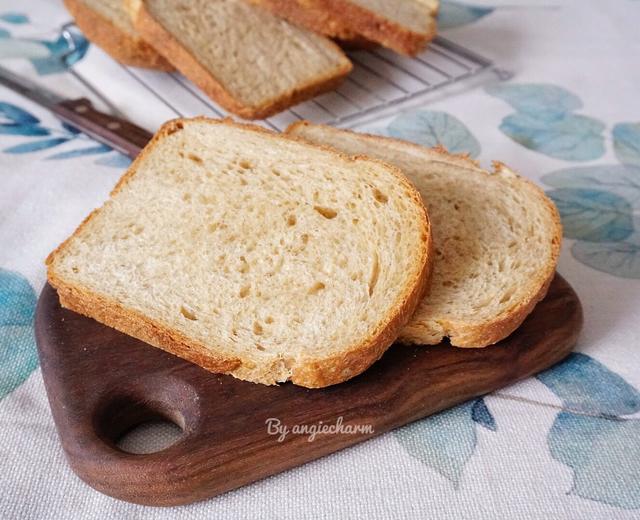 汤种全麦面包（面包机）的做法