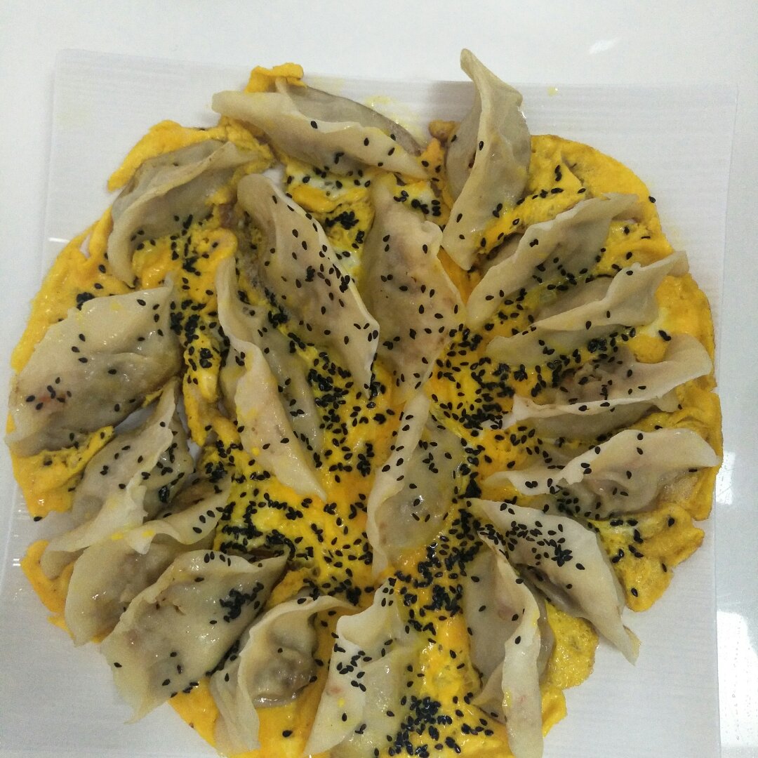 鸡蛋煎饺（零失败）