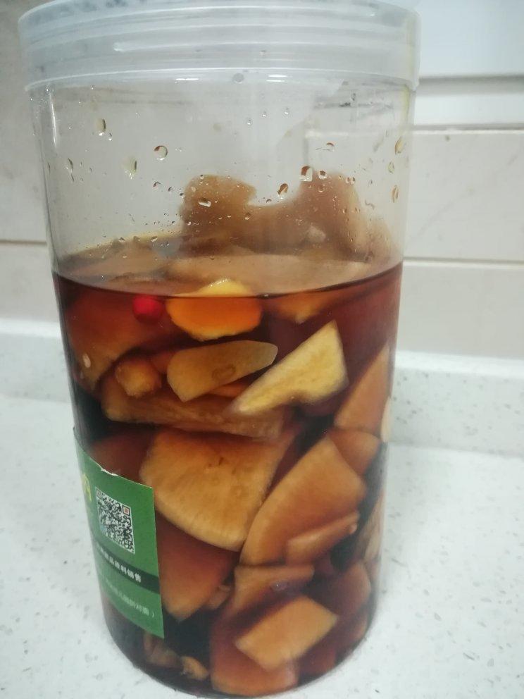 三步爽口酸酸辣辣腌萝卜片小咸菜