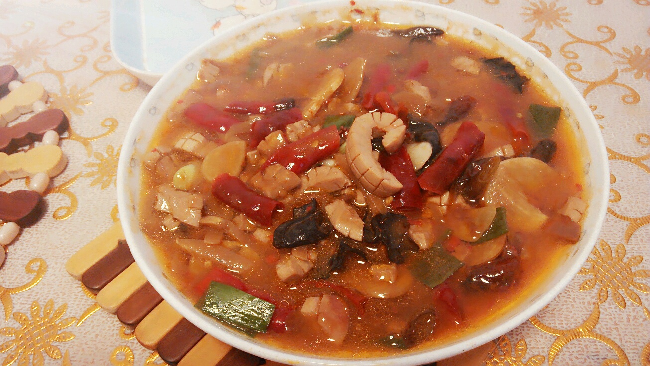 泡椒腰花