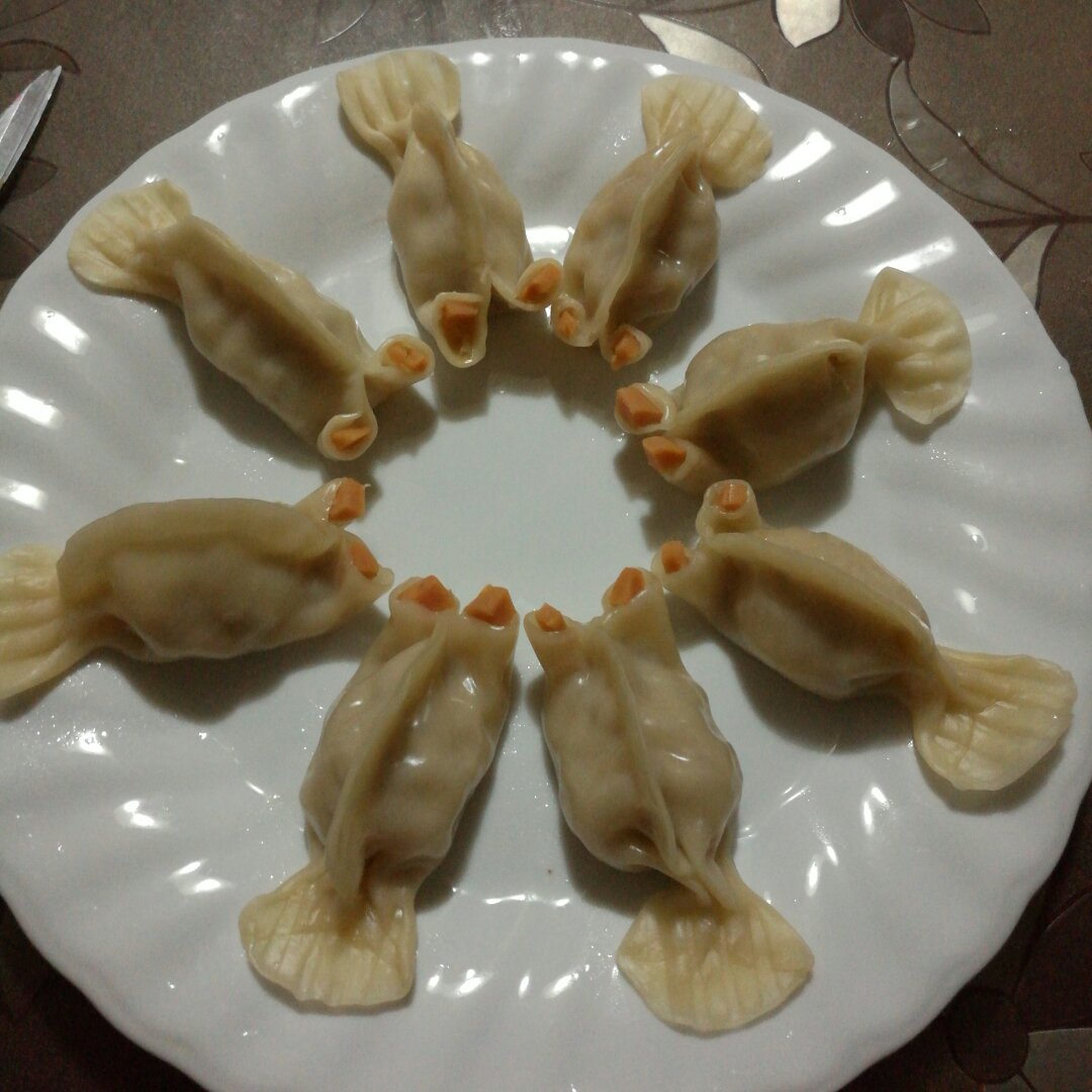 lvyanhong做的金鱼饺