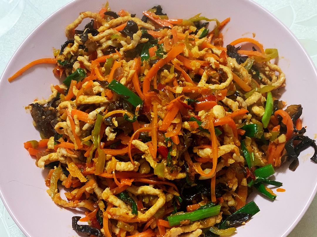 简易家庭版鱼香肉丝