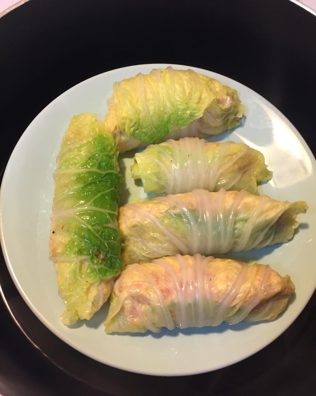 三鲜白菜卷