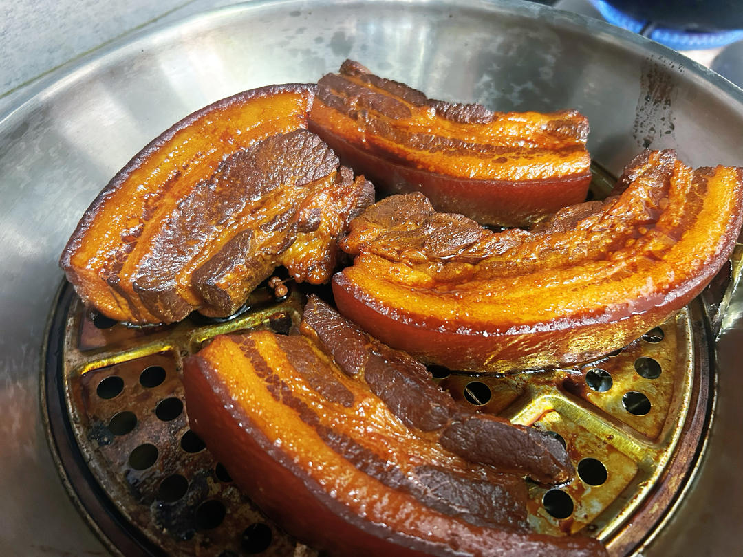 家常熏肉，原来只要3分钟