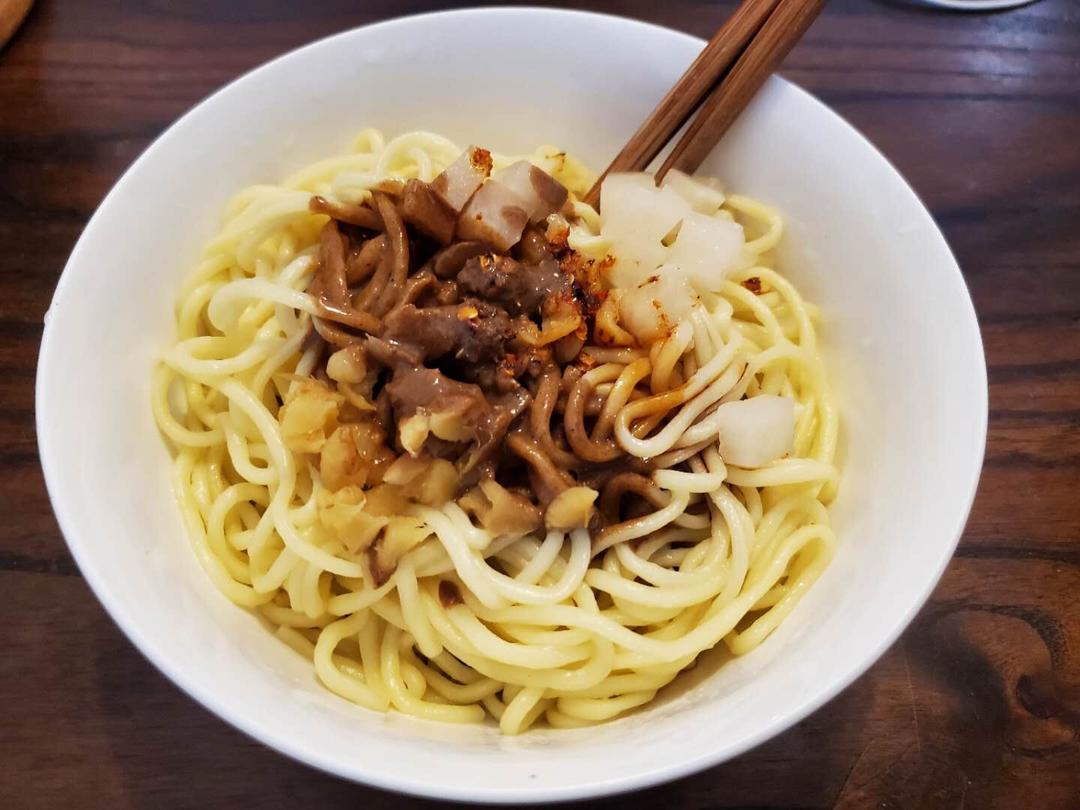 朴实无华热干面的做法