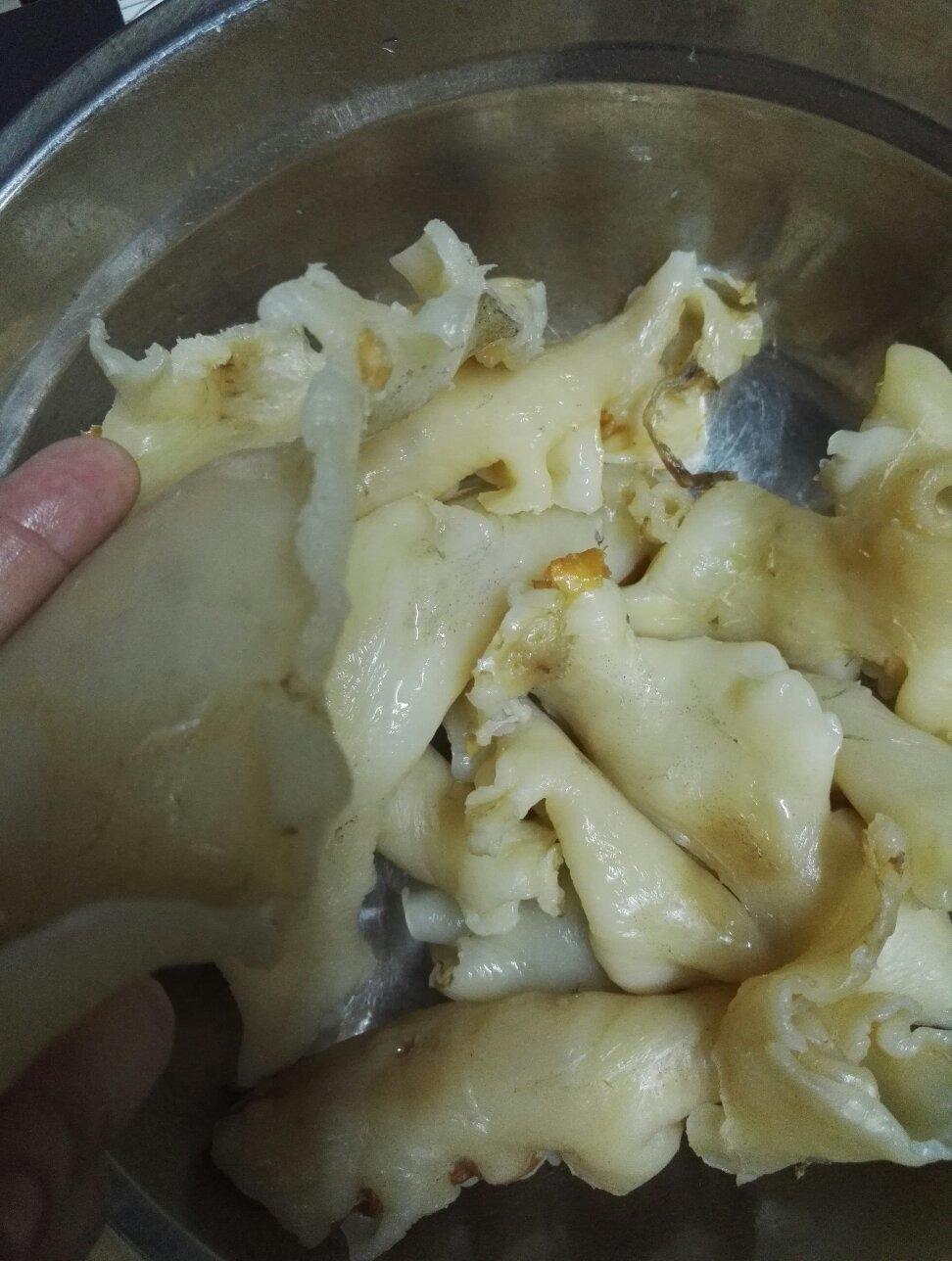 想好名字再填做的花胶鱼胶泡发过程超简单