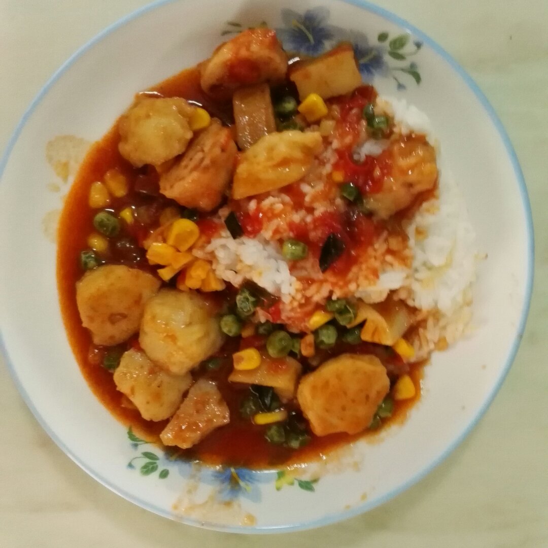 意式肉酱肉丸饭