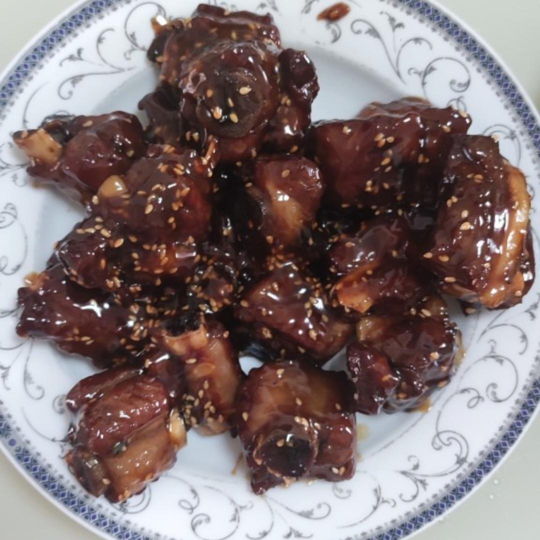 糖醋排骨/糖醋小排（不放油）（12345口诀做出正宗上海本帮）