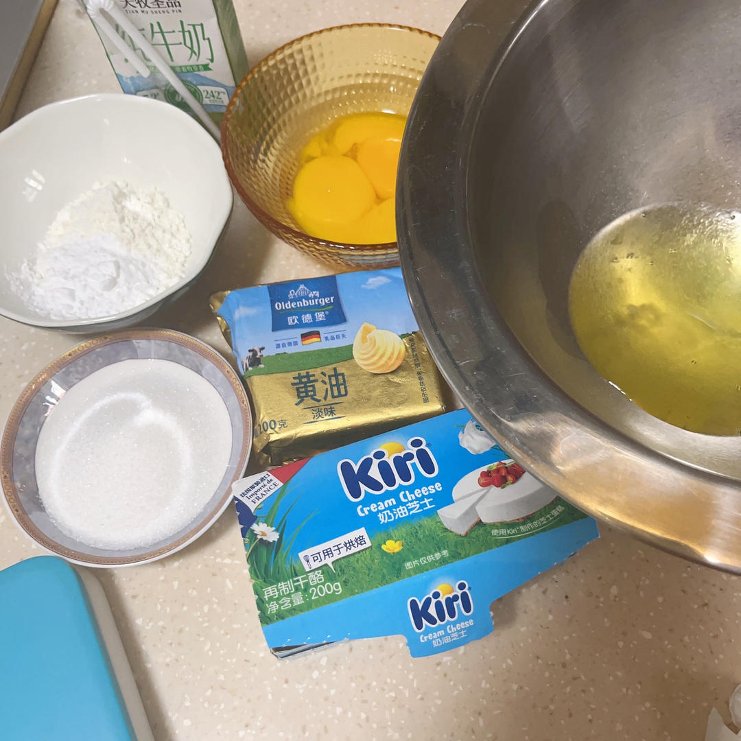 纯奶手撕吐司的做法 步骤1