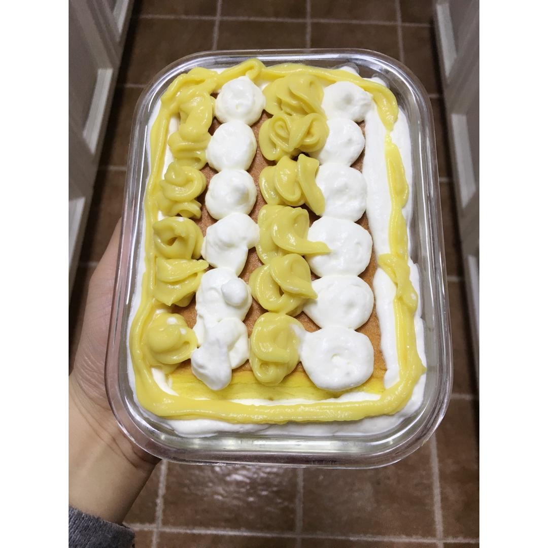 日式豆乳盒子蛋糕