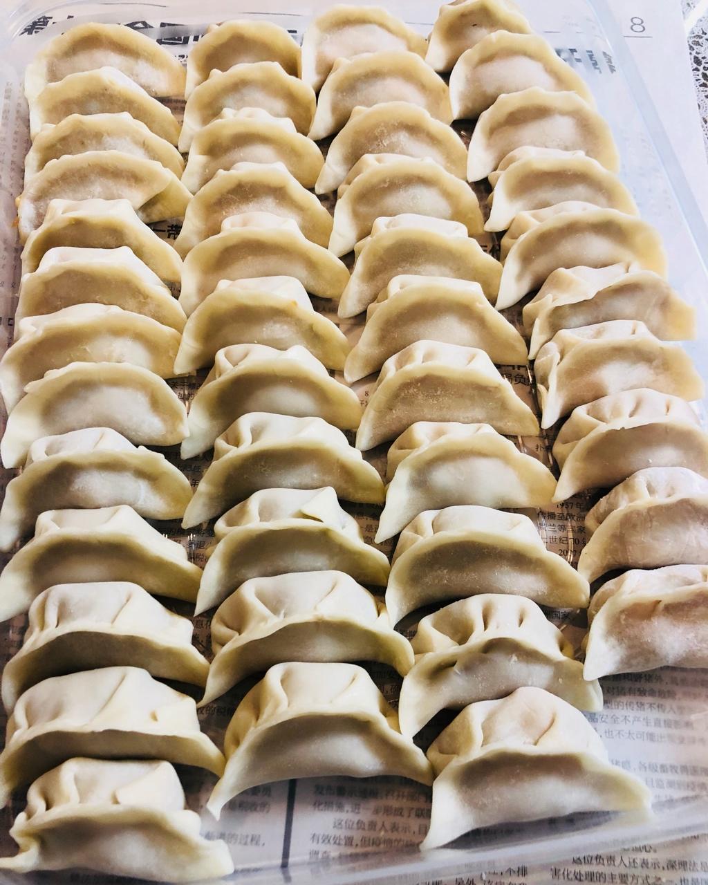 香菇猪肉虾仁饺子
